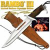 N� Rambo III Sylvester Stallone Signature Edition Master Cutlery(MC-RB3SS)