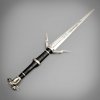 Dodatkowe zdjęcia: Miecz długi Raven Forge Geralt of Rivia's Silver Sword - The Witcher Sword