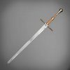 Dodatkowe zdjęcia: Miecz długi Raven Forge Geralt of Rivia's Steel Sword - The Witcher Sword