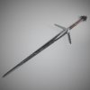 Dodatkowe zdjęcia: Miecz Raven Forge Aerondight Silver Sword – Officjalna replika z The Witcher 3