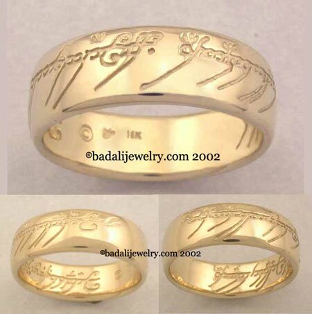 18k. Yellow Gold The One Ring