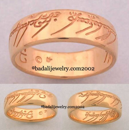 22k. Yellow Gold The One Ring