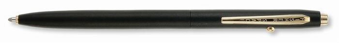 Długopis kosmiczny - Matte Black Shuttle Pen wit Gold Trim