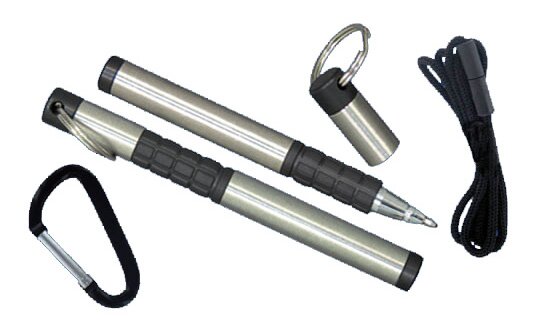 Długopis kosmiczny - Trekker Space Pen with Carabiner and Lanyard 