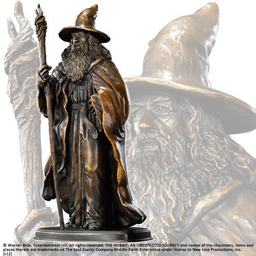 Figurka Gandalfa z filmu Hobbit Noble Collection