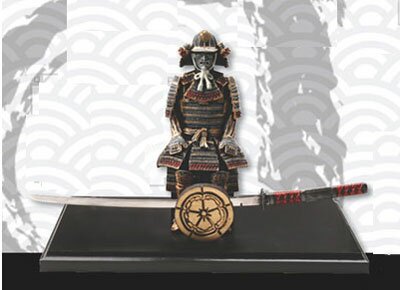 Figurka Samuraja z kataną do otwierania listów
