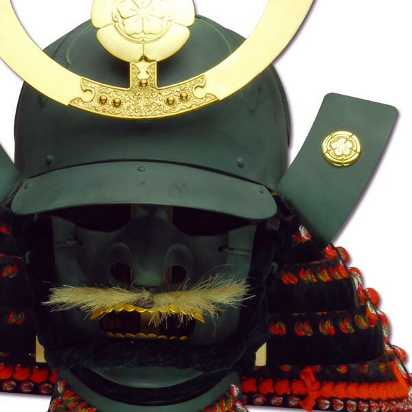 Hełm samuraja - Oda Nobunaga Kabuto & Mempo