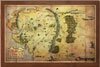 Mapa Śródziemia z filmu Hobbit Noble Collection (NN1312)
