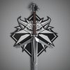 Miecz Raven Forge Aerondight Silver Sword – Officjalna replika z The Witcher 3