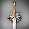 Miecz długi Raven Forge Geralt of Rivia's Steel Sword - The Witcher Sword