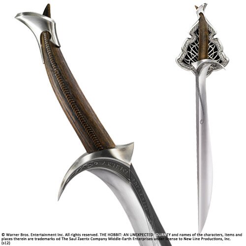 Miecz z filmu Hobbit - Sword of Thorin Oakenshield Orcrist Noble Collection