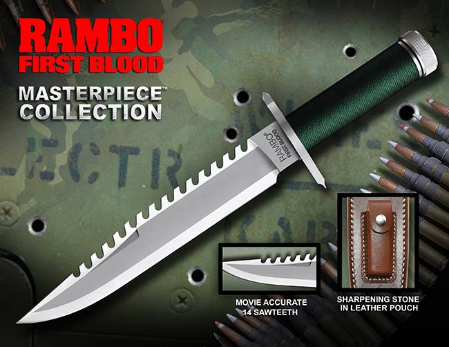 Nóż Rambo I Standard Edition Hollywood Collectibles Group