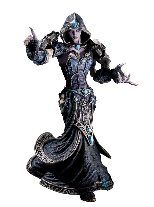 World of Warcraft Series 8 Action Figure Forsaken Priestess Confessor Dhalia